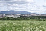 Apatity and Khibiny mountains